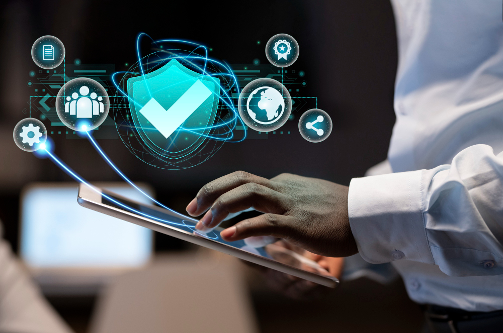 Professional ethical hacker working on cybersecurity assessment
